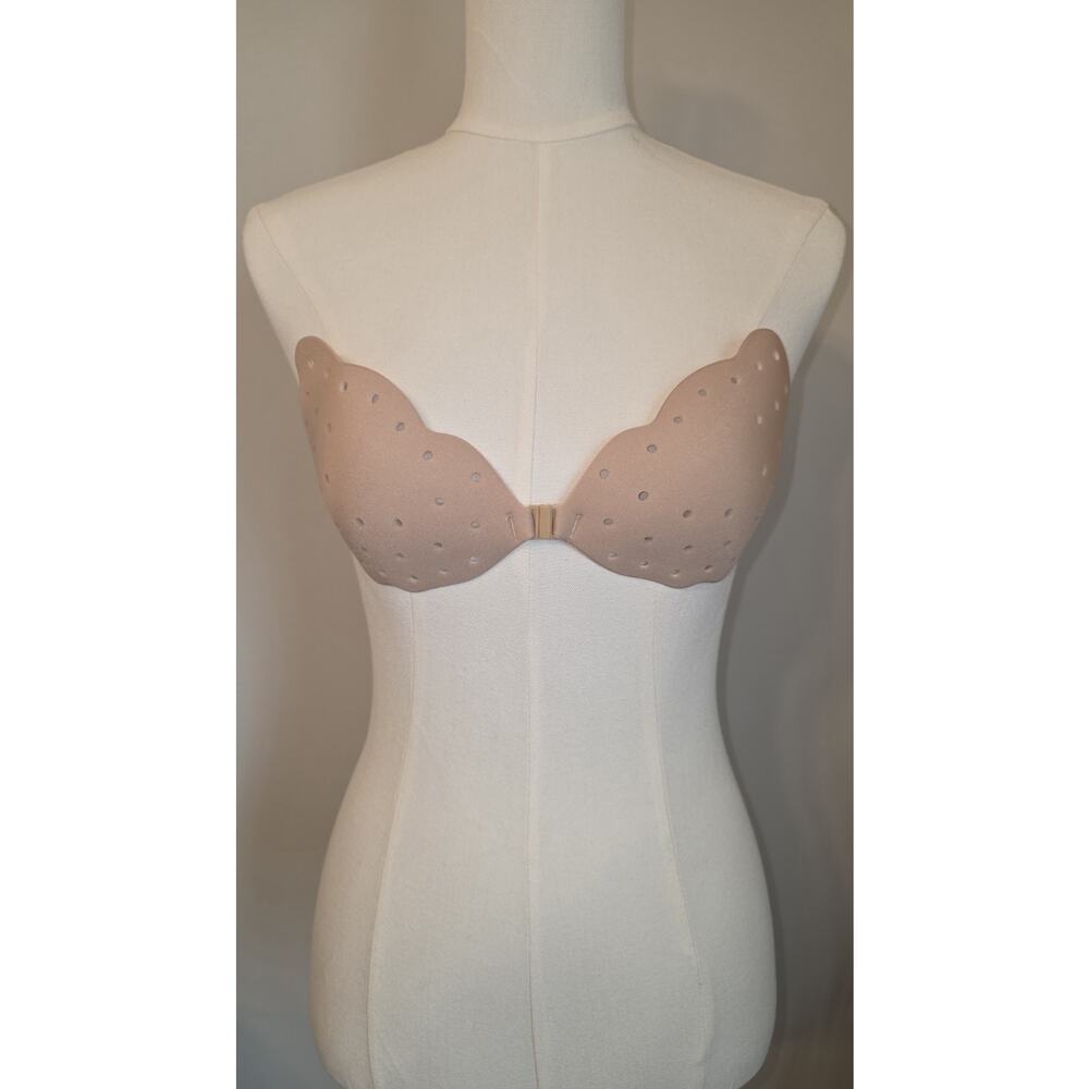 Nimiah 2 Reusable Sticky Bras C Cup & Covers - Best for Band Size up to 34"
